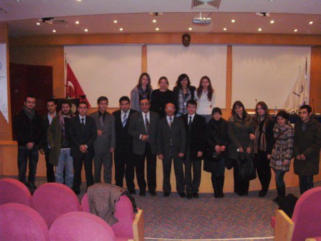 Prof.Dr.Ergun Aybars'ın konferansı sonrası