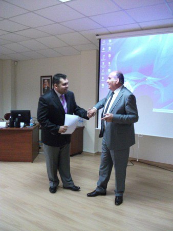 Dokuz Eylül Üniversitesi'nde kıymetli hocamız Prof.Dr. Bayram Bayrakdar